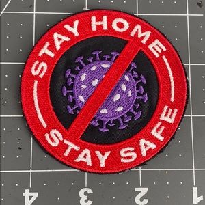 Stay Home stay safe Patch